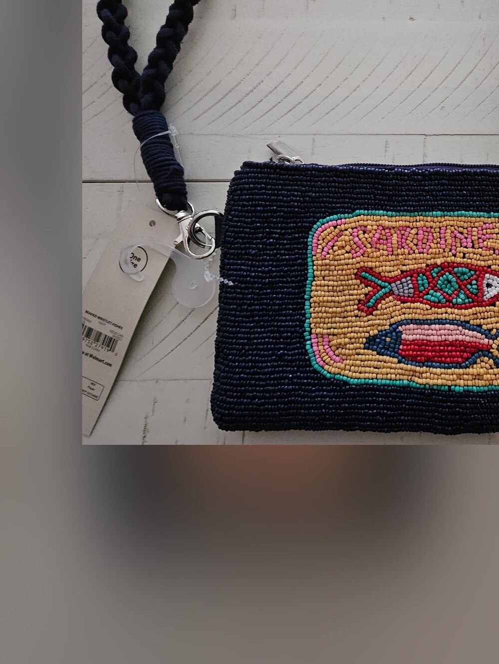 SARDINE BEADED WRISTLET